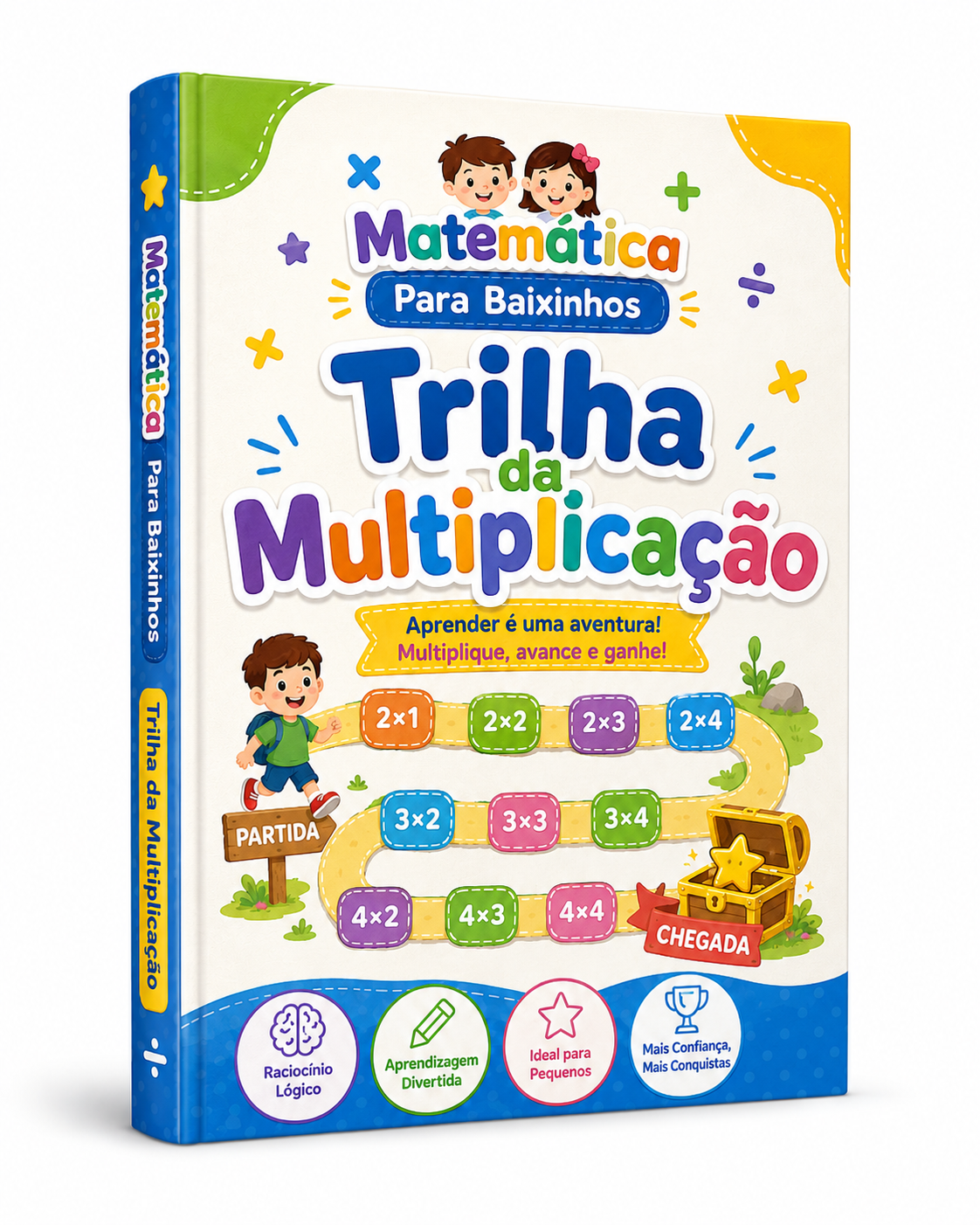 Mockup do material Trilha da Multiplicação