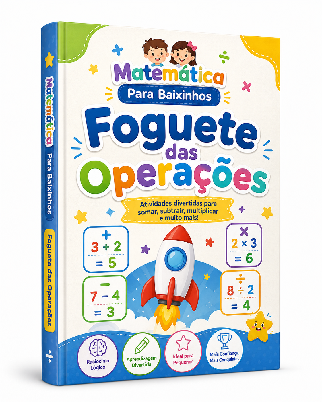 Mockup do material Foguete das Operações
