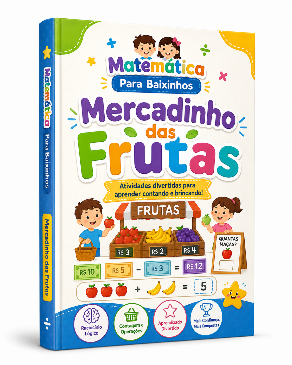 Mockup do material Mercadinho das Frutas